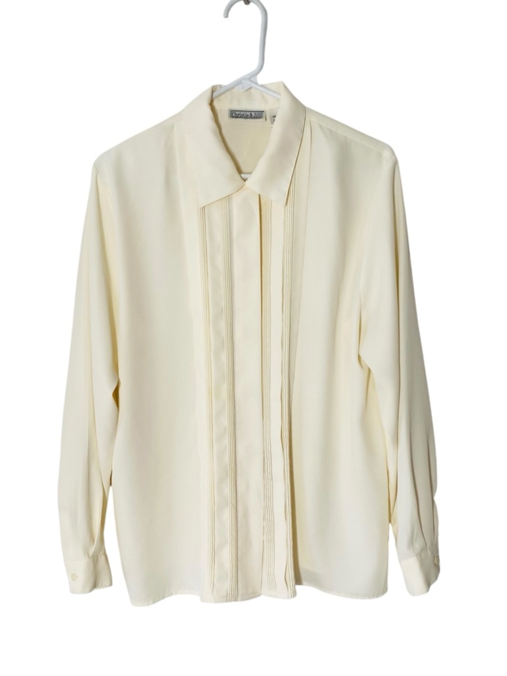 VINTAGE CHRISTIE & JILL Pleated Blouse